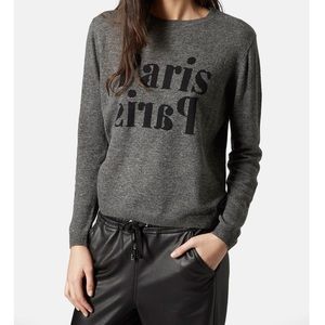 'Paris, Paris' Crewneck Sweater by Topshop